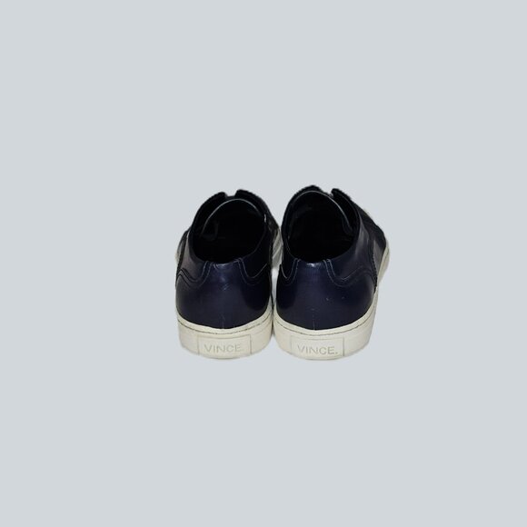 Vince Slip-on Leather Sneakers - Picture 3 of 3